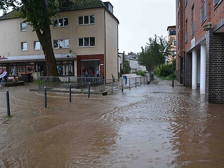 Große Schäden nach Hochwasser am 14. Juli 2021 in Hemer Große Schäden nach Hochwasser am 14. Juli 2021 in Hemer
